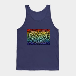 Rainbow love Tank Top